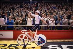 ‘Merci Iljo’ : a goodbye event at the famous Kuipke velodrome as a salute to (now ex-rider) Iljo Keisse (BEL) where Iljo is celebrated by friends, colleagues and fans for his career, both on the track and on the road.Gent - 24 November 2022 (BEL)©kramon